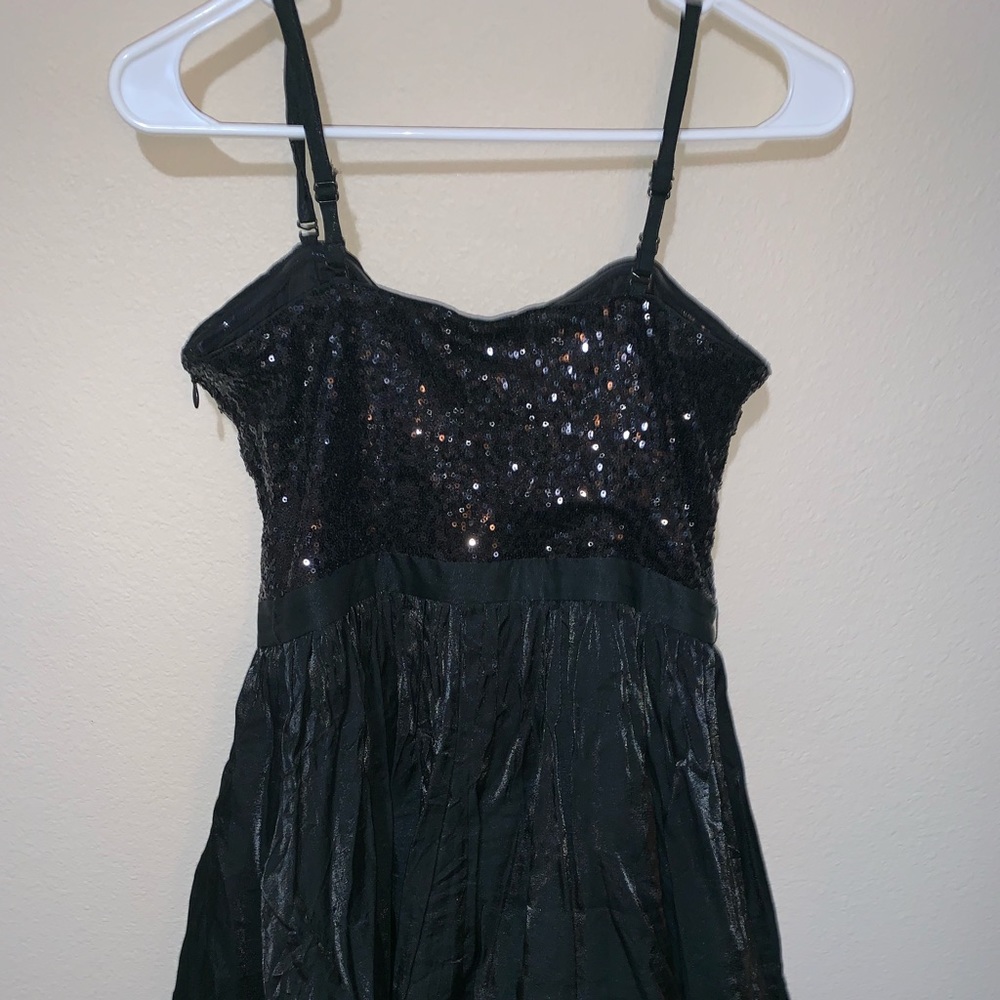 Sequin Black Dress 🖤